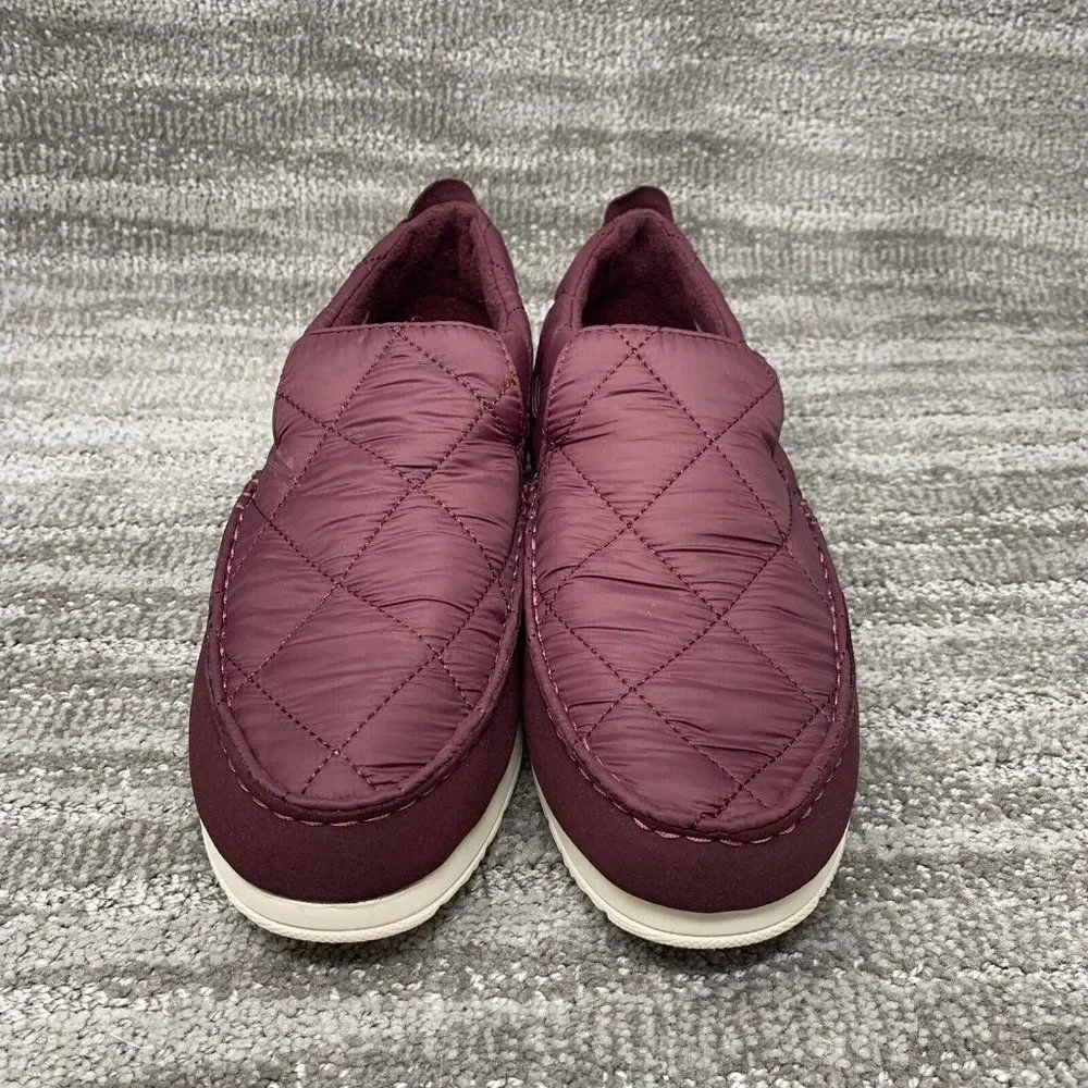 Sperry mens Top-Sider Moc-Sider slip on shoes Size 8.5 M Burgundy Lightweight